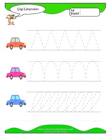 Çizgi Çalışma Sayfaları